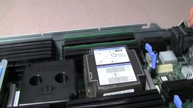 IBM Flex System x8737 Install DIMM смотреть онлайн