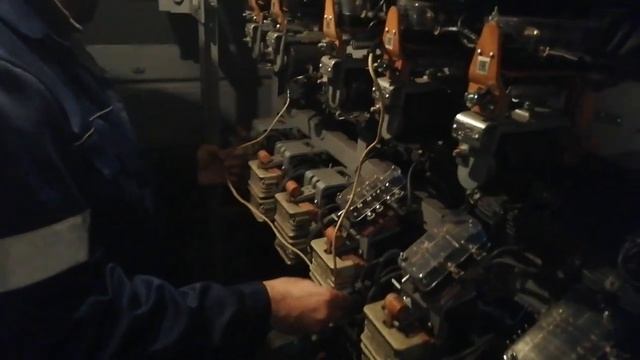 3ЭС5К№900, ГВ не включается на всех секциях, нет питания в Э26. смотреть онлайн