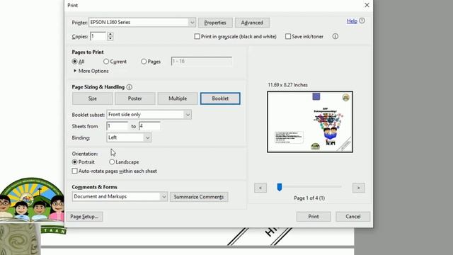 How to Print PDF in Booklet Format in 5 Easy Steps (Module Printing Tagalog Tutorial) смотреть онлайн