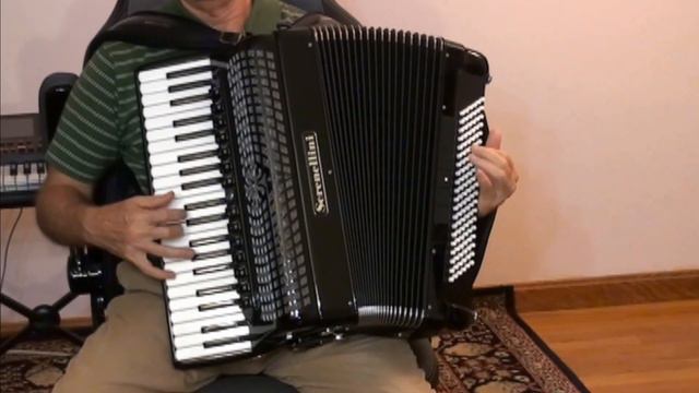 Sur la plage de Rio - piano accordion смотреть онлайн