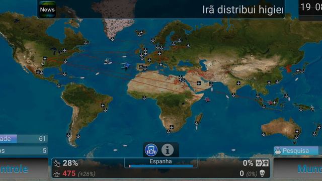 Plague Inc.: Modo Cura - Vírus - Mega Brutal смотреть онлайн