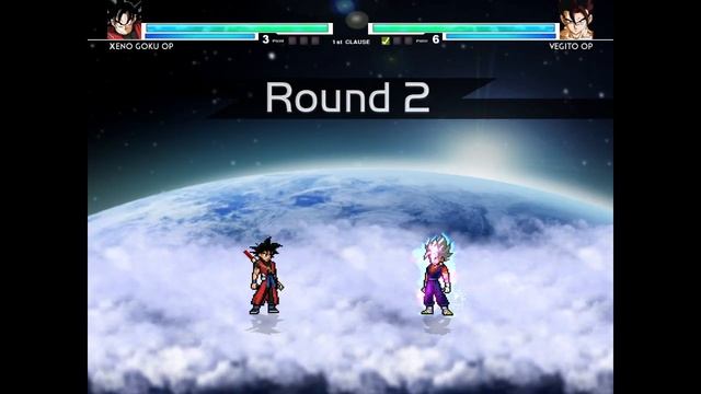 Xeno Goku V3 OP (all form) (New) VS Vegito OP (all form) in Mugen смотреть онлайн