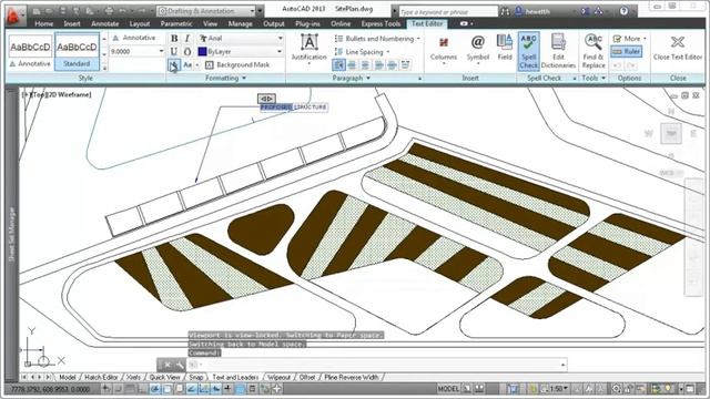 AutoCAD 2013 - What's New - Strike-Thru Text смотреть онлайн