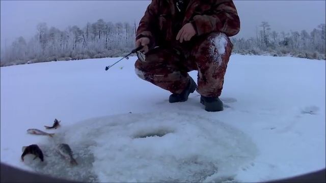 Зимняя рыбалка. Очень клёвый клёв 2. смотреть онлайн