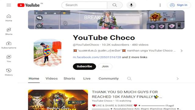 THANK YOU SO MUCH GUYS FOR REACHED 10K FAMILY FINALLY✨ #youtubechoco #madan  #bgmi #botsquad