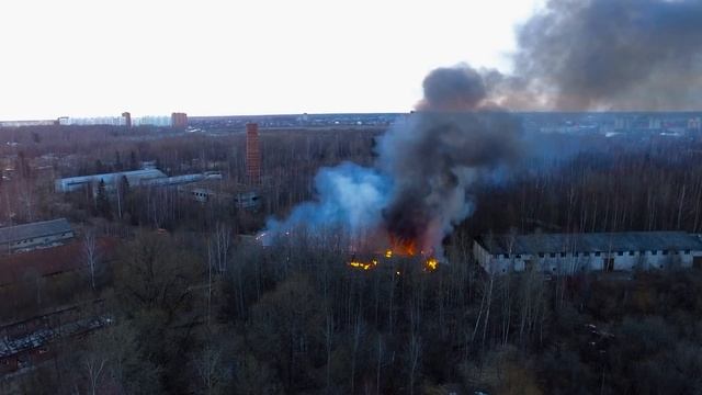 Тверь пожар на химбазе
