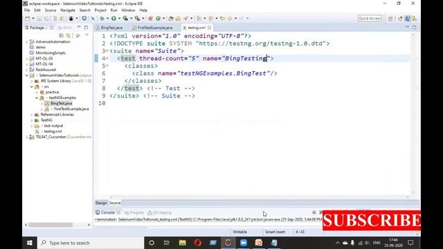 How to Create Test Suite in TestNG смотреть онлайн