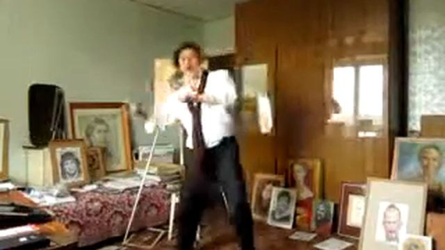 Художник Михаил Шабалин, шаржист на свадьбу,Минск,танцующий художник,3.9.2014 смотреть онлайн