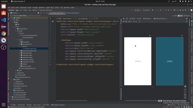 #1 Build a Tip Calculator App in Kotlin | First Session | Native Android Tutorial смотреть онлайн