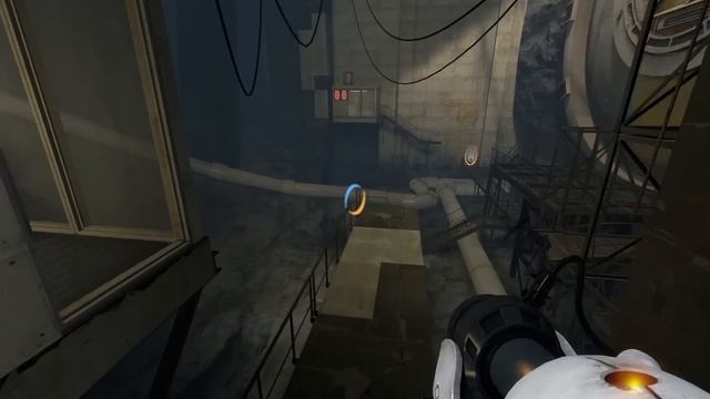 Portal 2 Walkthrough: Chapter 6 (The Fall): Bottom of the Pit and Old Foyer (Let's Play, 1080p HD) смотреть онлайн