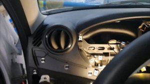 Блокировка кнопки багажника гранта