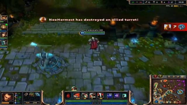 Darius-The Hand Of Noxus (League Of Legends w/ Rob) [22-1] смотреть онлайн