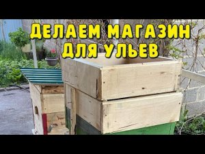 Как сделать магазин для ульев/Как сделать магазин для ульев начинающему пчеловоду