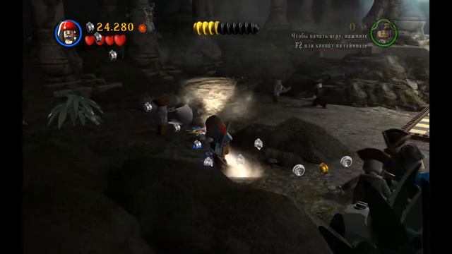 LEGO Pirates Of The Caribbean # 20 Прохождение Фонтан Молодости смотреть онлайн