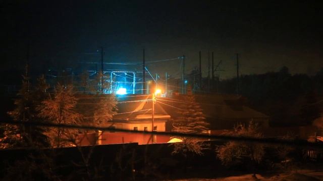 Замыкание на тяговой подстанции Ройка 29.11.2022. смотреть онлайн