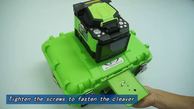 IFS-15H Fusion Splicer | Adding Cleaver Platform to Carrying Case - FiberOptic Resale смотреть онлайн