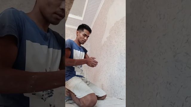 как наносим жидкие обои смотреть онлайн