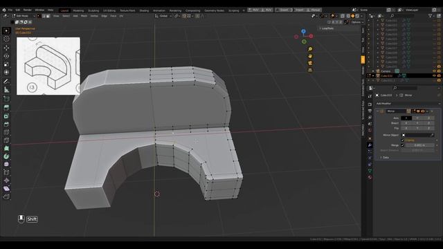 Моделирование под Subdivision Surface #13
