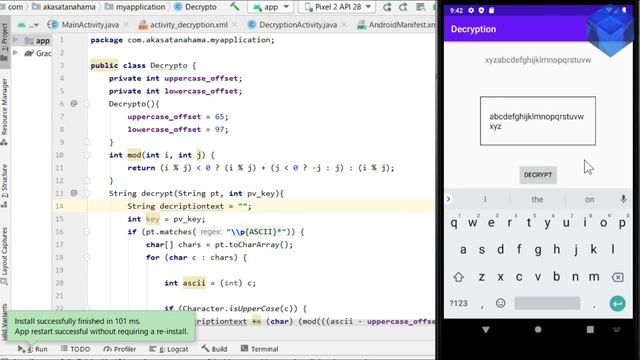 Try the Caesar cipher in Python Part 5 смотреть онлайн