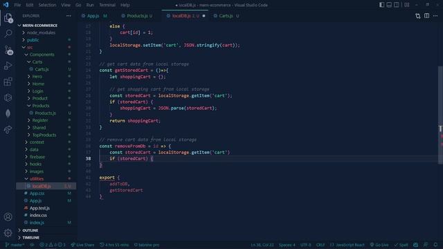 ?E-Commerce Full Stack MERN Project | React JS Node JS Part 3 | Add Cart, Local Storage | Class 27 смотреть онлайн