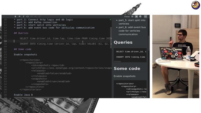 Reactive JVM applications with Vert.x - Francesco Guardiani смотреть онлайн