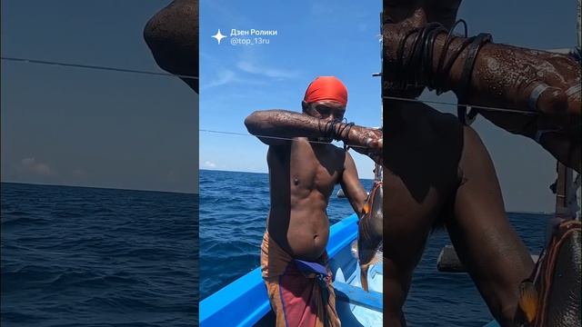 На рыбалке с местными