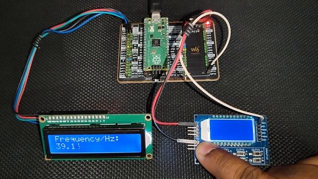 RP2040 Raspberry PI PICO - Frequency Meter with External Interrupt смотреть онлайн