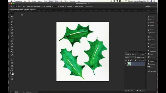 how to clean watercolor paintings with photoshop смотреть онлайн