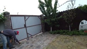 Как покрасить бетонные дорожки своими руками???/ Красим Бетон!!! /Самоделки