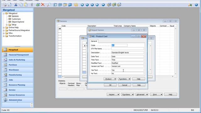 Mergetool 1.1 Setup of the Mergetool смотреть онлайн