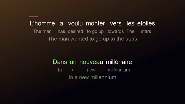 Bruno Pelletier - Le Temps Des Cathedrales | dual kara-lyrics, French-English, learn French смотреть онлайн