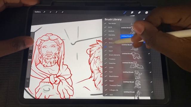Procreate brushes that you actually want (tattoo stenciling) смотреть онлайн