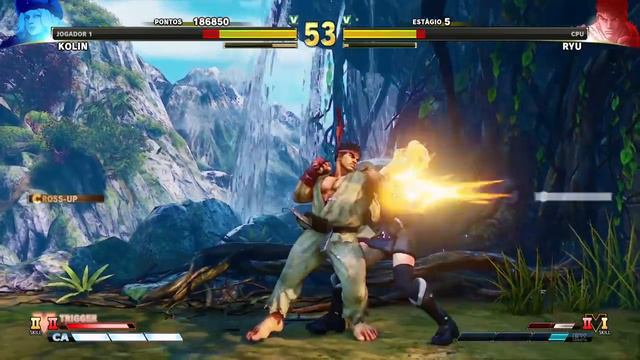 Street Fighter V - Arcade Mode + Secret Fight - Kolin - Hardest - SF5 Route [1CC] смотреть онлайн
