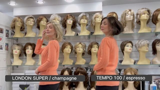 Парики из канекалона! Парики средней длины: обзор новинок! смотреть онлайн