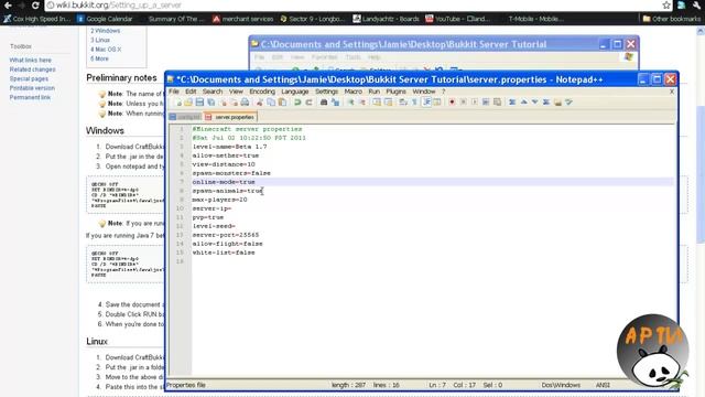 How to make a Bukkit server! (Any Update, Including beta 1.2.3) смотреть онлайн