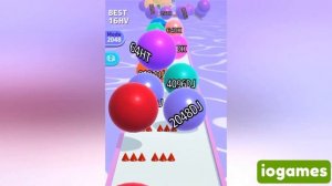 BALL RUN 2048 — INFINITY ∞ Reach Up '256 HT' (HiT-iLLION ?, MAX LEVEL, Top TikTok Gameplay)