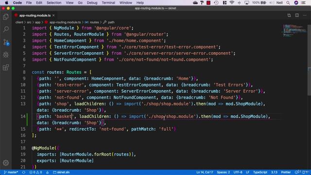 147 Creating the basket module смотреть онлайн