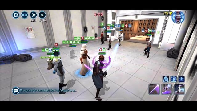 Jedi Knight Revan Defeats Galactic Legends Rey with Malak and L3! SWGOH - Star Wars Galaxy of Heroe смотреть онлайн