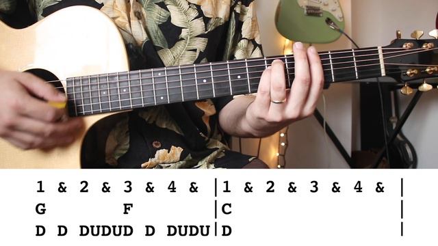 All-Star - Smash Mouth - Easy Beginner Guitar Tutorial смотреть онлайн