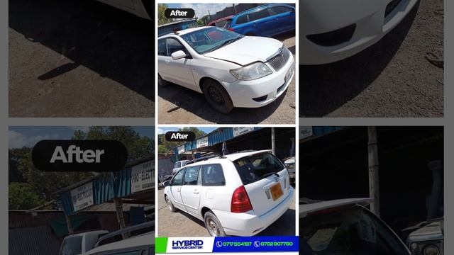?Toyota Fielder Repainting & Restoration In Nakuru⚙️? смотреть онлайн