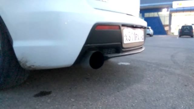 Mazda 3 MPS Звук выхлопа
