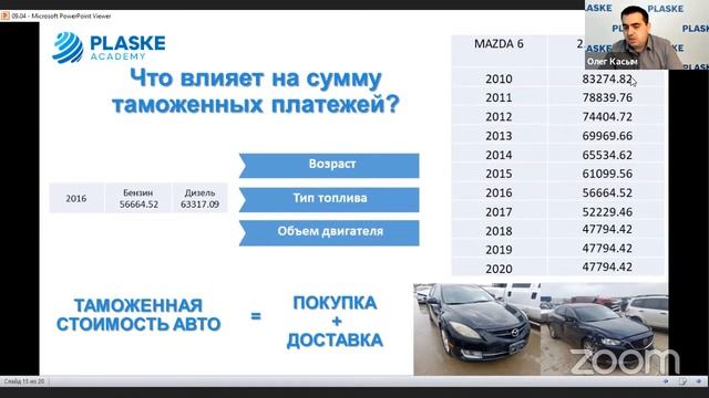 День 3. Оптимизация расходов при таможенном оформлении автомобилей смотреть онлайн