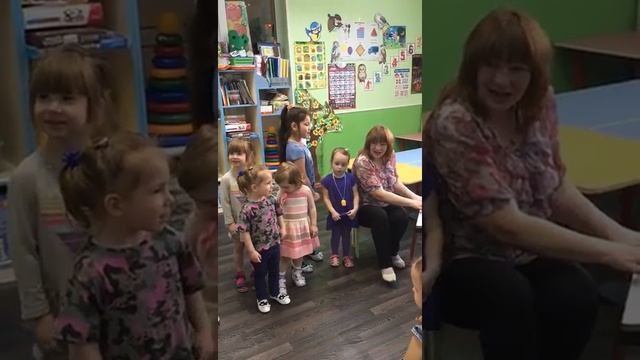 Музыкальные занятия. Частный детский сад "Сказка" смотреть онлайн