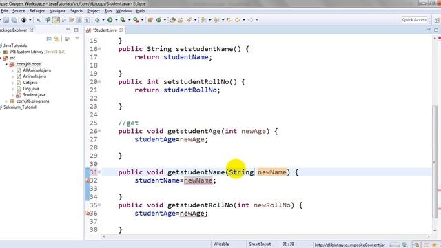 Encapsulation in Java with examples | Java Tutorials for Beginners смотреть онлайн
