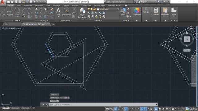 32 Alıştırma 8 - İleri Düzeyde AutoCAD 2019 Eğitimi смотреть онлайн