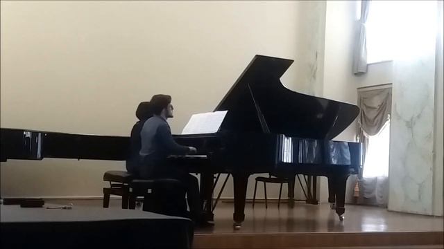 Шуберт Фантазія фа мінор для фортепіано в 4 руки Христина Бенюк, Віталій Дворовий смотреть онлайн