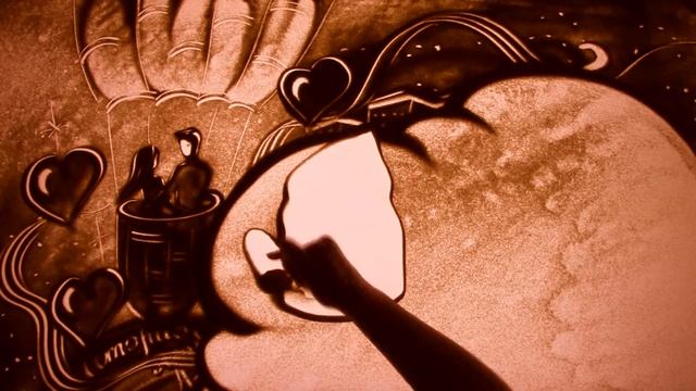 Свадьба Азера и Нураны. Песочное шоу "Sand-box" Екатеринбург www.sand-art.ru смотреть онлайн