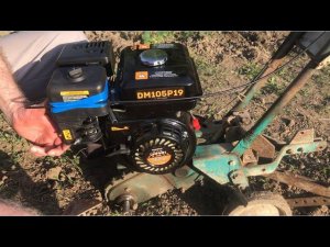 Чем хорош мотокультиватор КРОТ с китайским движком?