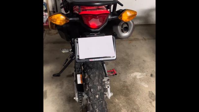 Yoshimura Fender Eliminator Kit on Crf300l смотреть онлайн