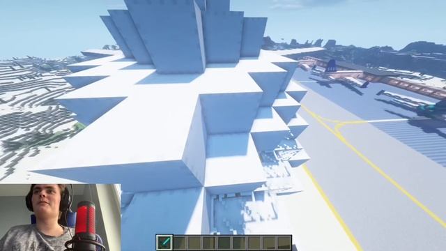 Flying airplanes in Minecraft! - Boeing 777-200 смотреть онлайн